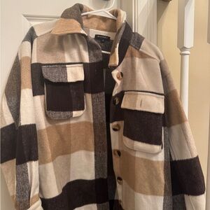 William B Plaid Jacket